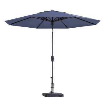 Umbrelă de soare albastră ø 300 cm Paros II - Madison