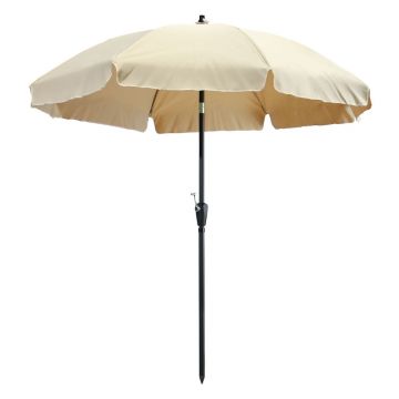 Umbrelă de soare bej ø 250 cm Lanzarote - Madison