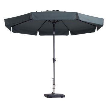 Umbrelă de soare gri ø 300 cm Flores - Madison