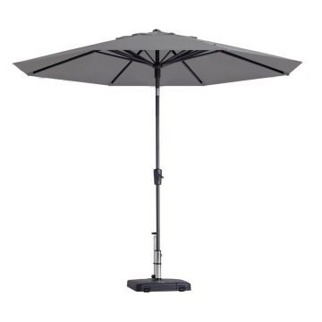 Umbrelă de soare gri ø 300 cm Paros II - Madison