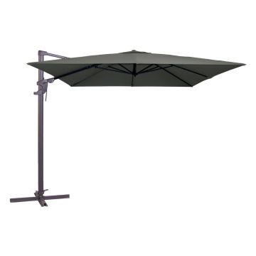 Umbrelă de soare gri 300x300 cm Monaco Flex III - Madison