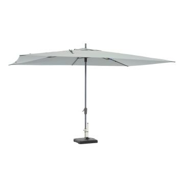 Umbrelă de soare gri 300x400 cm Rectangle - Madison