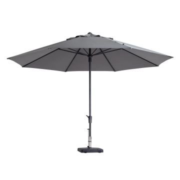 Umbrelă de soare gri ø 400 cm Timor - Madison