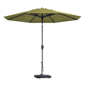 Umbrelă de soare verde ø 300 cm Paros II - Madison