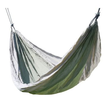 Hamac Cattara Nylon, 275 x 137 cm, verde-portocaliu