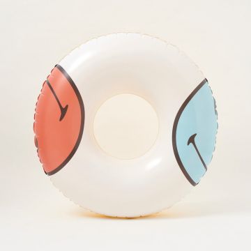 Colac gonflabil Sunnylife Smiley, ø 110 cm