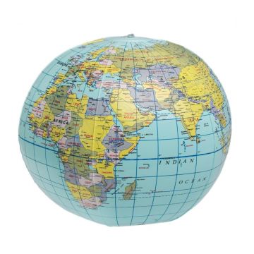Glob gonflabil Rex London World Map