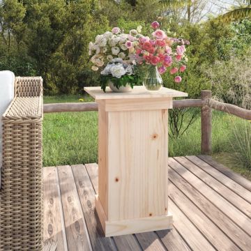 vidaXL Suport pentru flori, 40x40x60 cm, lemn masiv de pin