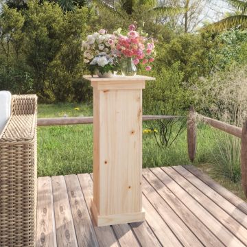 vidaXL Suport pentru flori, 40x40x90 cm, lemn masiv de pin