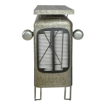 Scaun de bar Esschert Design Traktor, gri