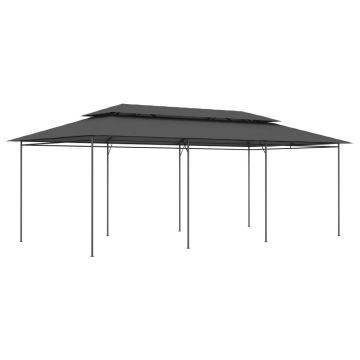 vidaXL Pavilion, antracit, 600 x 298 x 270 cm