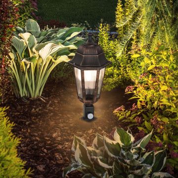 Lampadar exterior Cime Altigen Cupru Antichizat