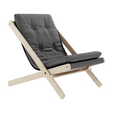 Scaun de grădină gri închis Boogie – Karup Design