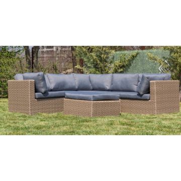 Set mobilier premium de gradina Kansas, rattan