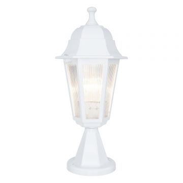 Stalp iluminat exterior Altigen Alb