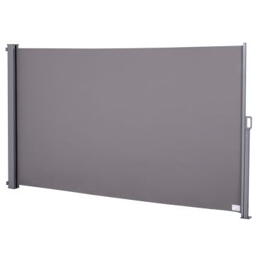 Paravan protectie balcon, Gri, 300x160 cm