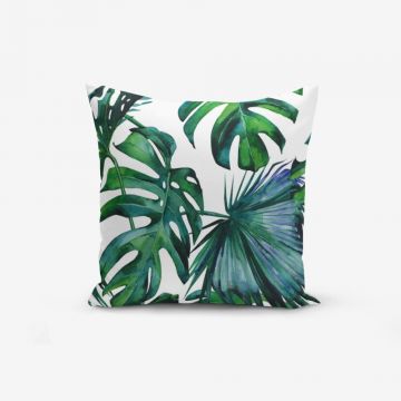 Față de pernă cu amestec de bumbac Minimalist Cushion Covers Exotic, 45 x 45 cm