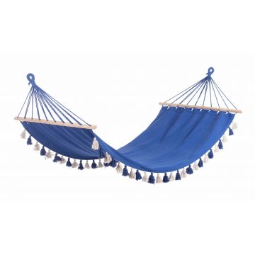 Hamac din bumbac si poliester, Tassel, L200xl100 cm