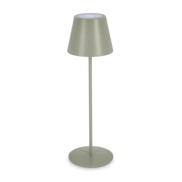 Lampa LED de exterior Etna, Bizzotto, 12x38 cm, otel, verde