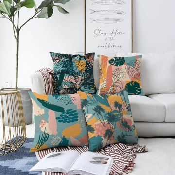 Set 4 fețe de pernă Minimalist Cushion Covers Seacoast, 55 x 55 cm