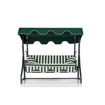 Balansoar de gradina 3 locuri, Clara, Olea 3 Kişilik Salıncak, Multicolor