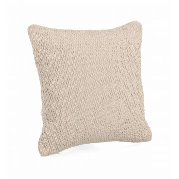 Fata perna decorativa de exterior, Savan Bej, 45 x 45 cm