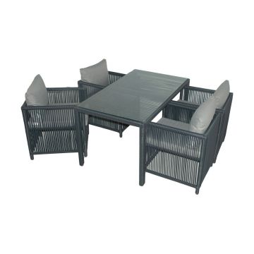 Set mobilier de gradina, Jumilla, Mana 2, Gri