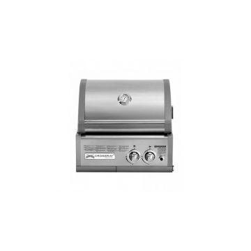 Gratar pe gaz cu 2 arzatoare infrarosu, incastrabil, gratare din fonta, Crossray by Heatstrip TCS2EU30 Gratar pe gaz cu 2 arzatoare infrarosu, incastrabil, gratare din fonta, Crossray by Heatstrip TCS2EU30
