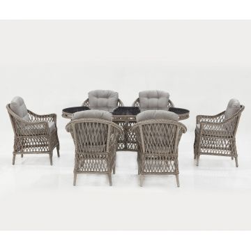 Set mobilier de gradina, Divona, Nova, Antracit