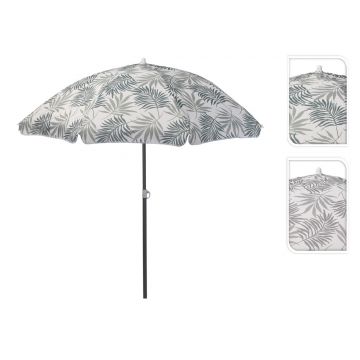 Umbrela pentru plaja Leaves, 176x100 cm, asortate