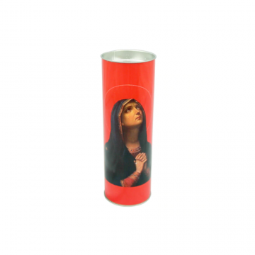Candela LCA capac anti-vant, rosu, 155 h