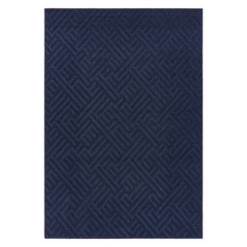 Covor Asiatic Carpets Antibes, 120 x 170 cm, albastru închis
