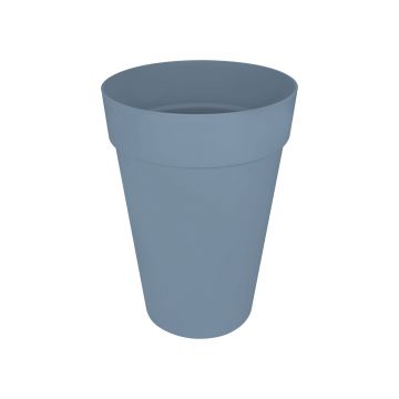 Ghiveci Elho Loft Urban High, plastic, albastru, diametru 35 cm, 45.6 cm