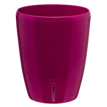 Ghiveci Santino Orchidea Twin, plastic, liliac, 2 l, diametru 15 cm, 18 cm