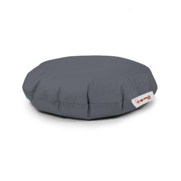 Perna relaxare impermeabila pentru gradina / terasa, Iyzi Gri Inchis, Ø100 cm
