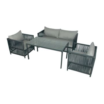 Set mobilier de gradina, Jumilla, Mana 3, Gri