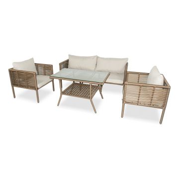 Set mobilier de gradina, Jumilla, Newyork 160, Maro inchis