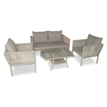 Set mobilier de gradina, Jumilla, Shangai 38, Crem