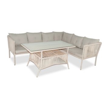 Set mobilier de gradina, Jumilla, Shangai 5, Crem