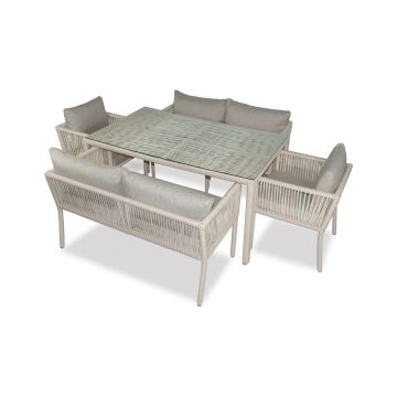 Set mobilier de gradina, Jumilla, Vera 2, Maro deschis