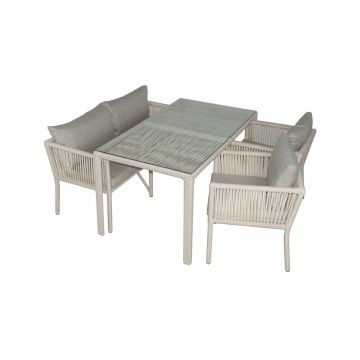 Set mobilier de gradina, Jumilla, Vera 3, Maro deschis