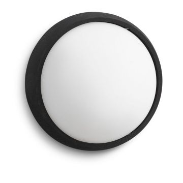 Aplica exterior Philips Eagle neagra, 31W