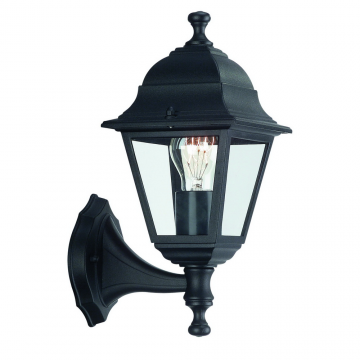 Aplica exterior Philips Lima Wall negru, 33 x 15 cm