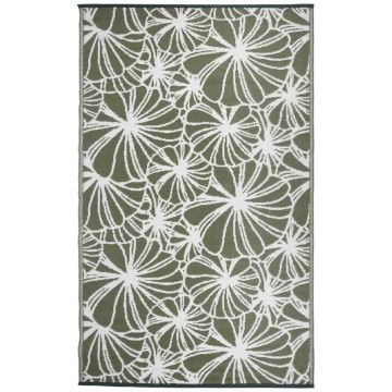Esschert Design Covor de exterior 241 x 152 cm model floral OC21