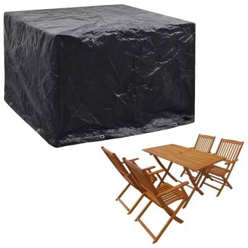 Husă mobilier grădină 8 ocheți 122 x 112 x 98 cm