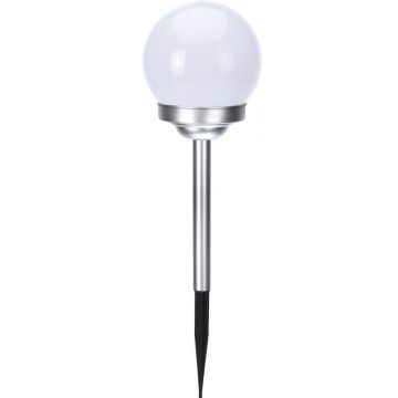 Lampa solara LED Globe, diametru 10 cm, inaltime 38.5 cm