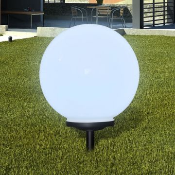 Lampă solară pentru exterior cu LED-uri + țăruș 40 cm 1 buc