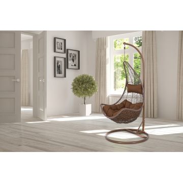 Leagan interior/exterior, New Carousel, 130 x 100 x 200 cm, maro