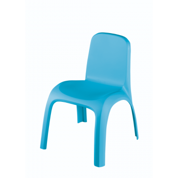 Scaun monobloc pentru copii, Keter Kids Chair, plastic, 43 x 39 x 53 cm,  albastru deschis
