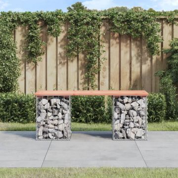 vidaXL Bancă de grădină, 103x31x42 cm, lemn masiv Douglas